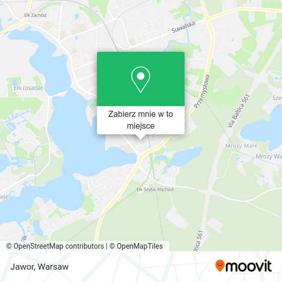 Mapa Jawor