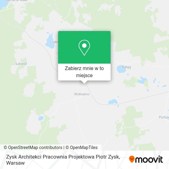 Mapa Zysk Architekci Pracownia Projektowa Piotr Zysk