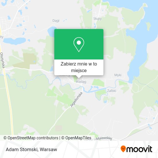 Mapa Adam Stomski