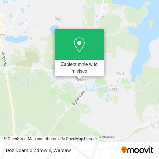 Mapa Doz Dbam o Zdrowie