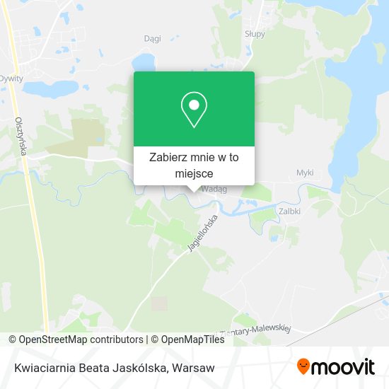 Mapa Kwiaciarnia Beata Jaskólska