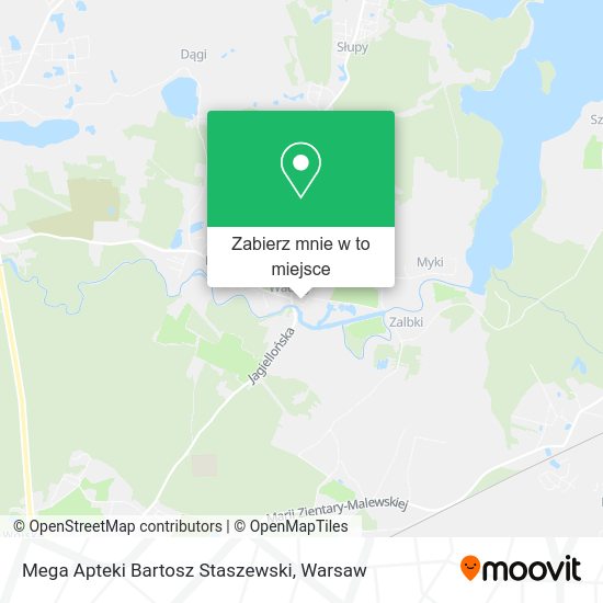 Mapa Mega Apteki Bartosz Staszewski