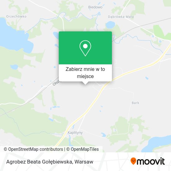 Mapa Agrobez Beata Gołębiewska