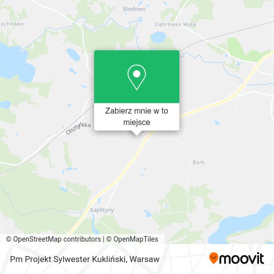 Mapa Pm Projekt Sylwester Kukliński