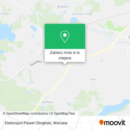 Mapa Elektropol Paweł Obrębski