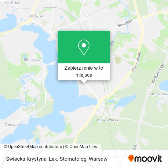 Mapa Świecka Krystyna, Lek. Stomatolog