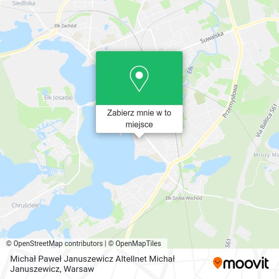 Mapa Michał Paweł Januszewicz Altellnet Michał Januszewicz