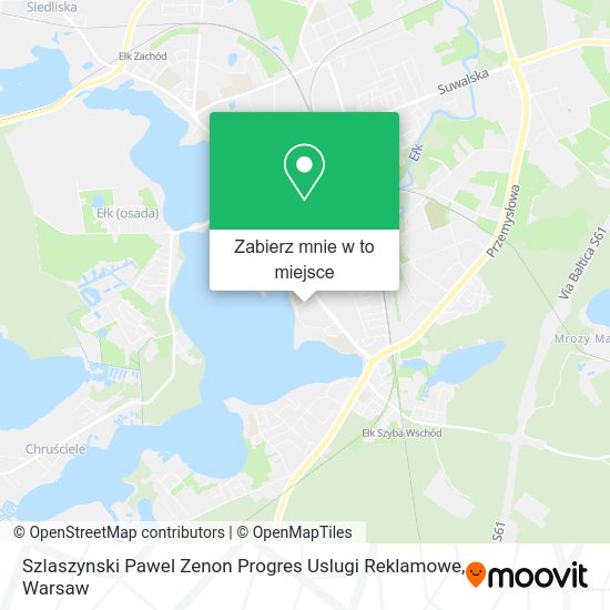 Mapa Szlaszynski Pawel Zenon Progres Uslugi Reklamowe