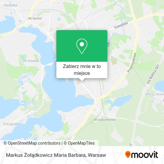 Mapa Markus Żołądkowicz Maria Barbara