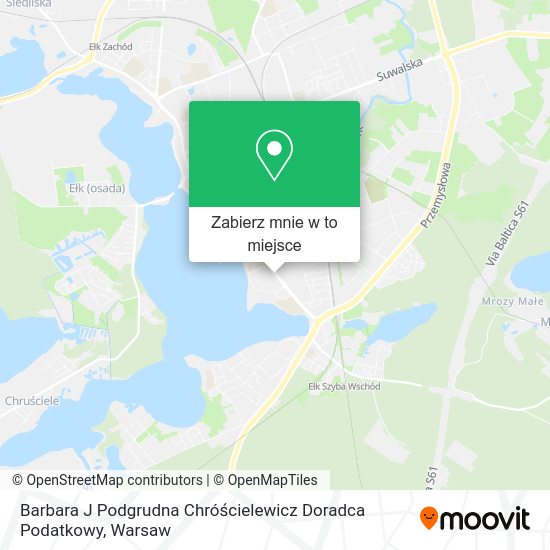 Mapa Barbara J Podgrudna Chróścielewicz Doradca Podatkowy