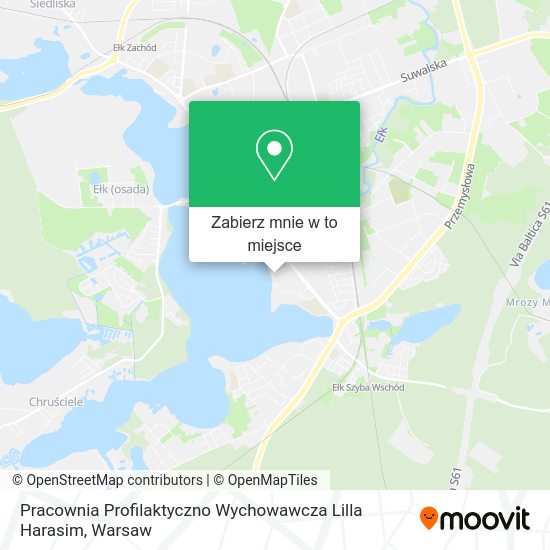 Mapa Pracownia Profilaktyczno Wychowawcza Lilla Harasim