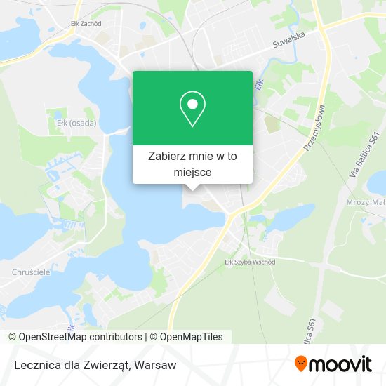 Mapa Lecznica dla Zwierząt