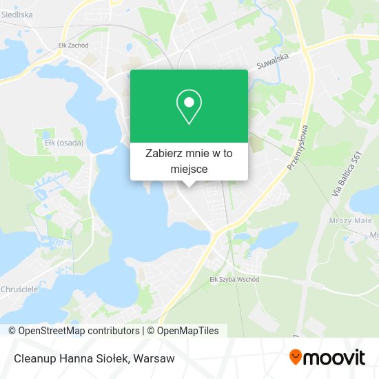 Mapa Cleanup Hanna Siołek