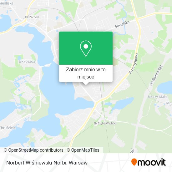 Mapa Norbert Wiśniewski Norbi