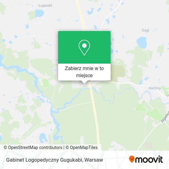 Mapa Gabinet Logopedyczny Gugukabi