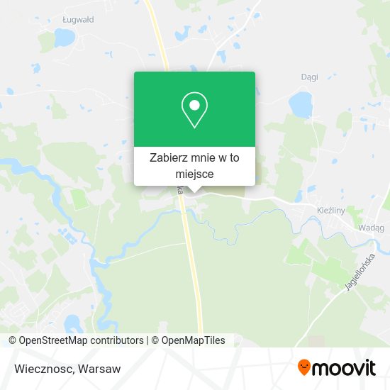 Mapa Wiecznosc