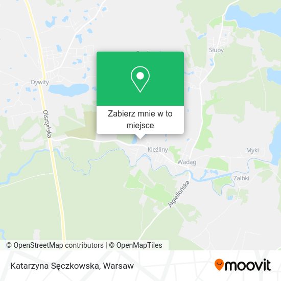 Mapa Katarzyna Sęczkowska