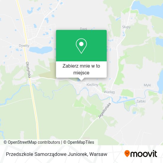 Mapa Przedszkole Samorządowe Juniorek