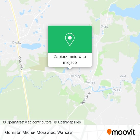 Mapa Gomstal Michał Morawiec