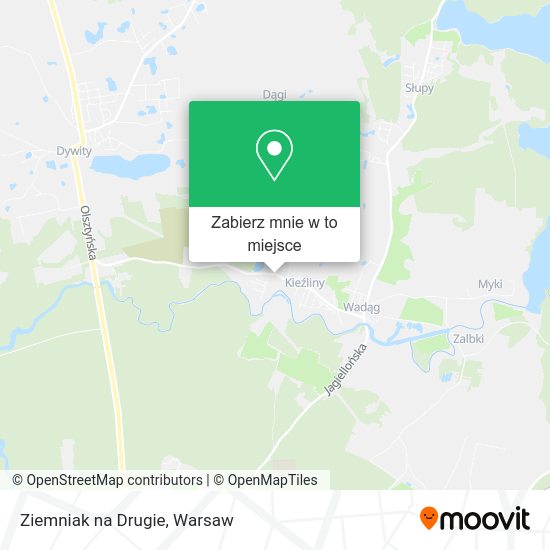 Mapa Ziemniak na Drugie