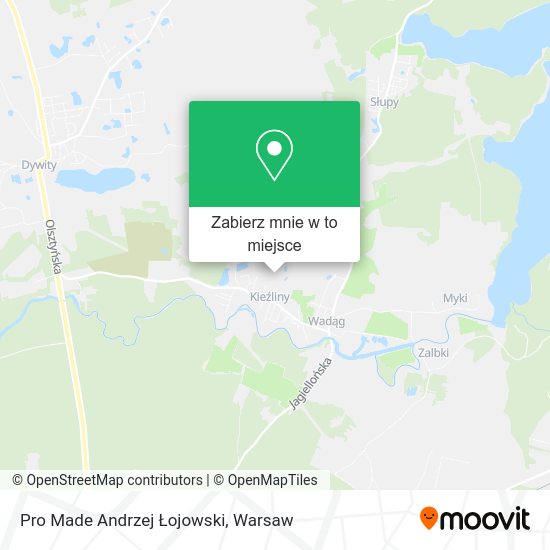 Mapa Pro Made Andrzej Łojowski