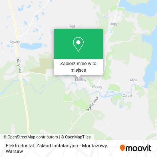 Mapa Elektro-Instal. Zakład Instalacyjno - Montażowy