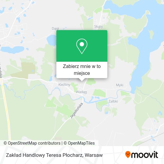 Mapa Zakład Handlowy Teresa Płocharz