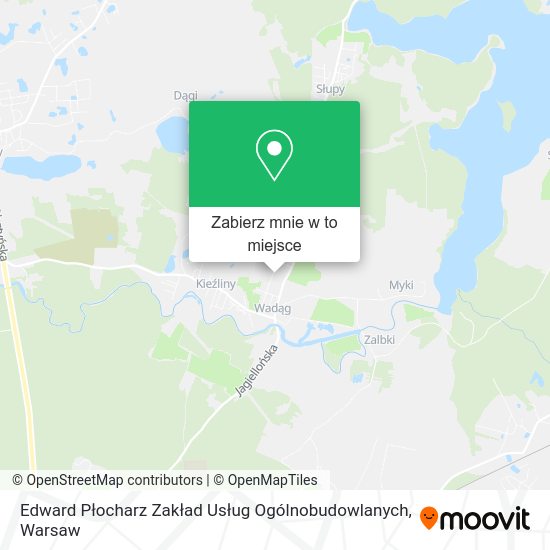 Mapa Edward Płocharz Zakład Usług Ogólnobudowlanych