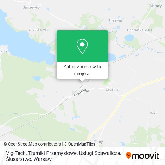 Mapa Vig-Tech. Tłumiki Przemysłowe, Usługi Spawalicze, Ślusarstwo