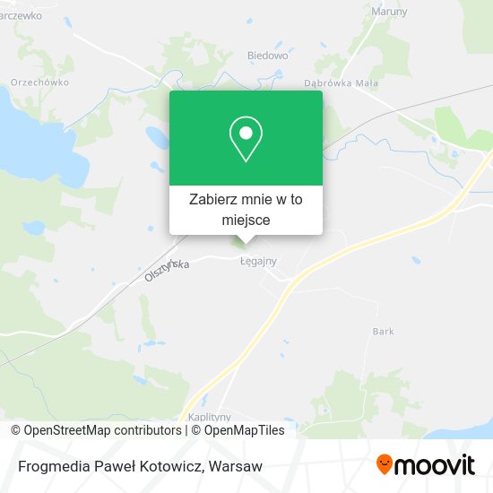 Mapa Frogmedia Paweł Kotowicz