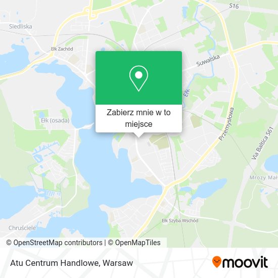 Mapa Atu Centrum Handlowe