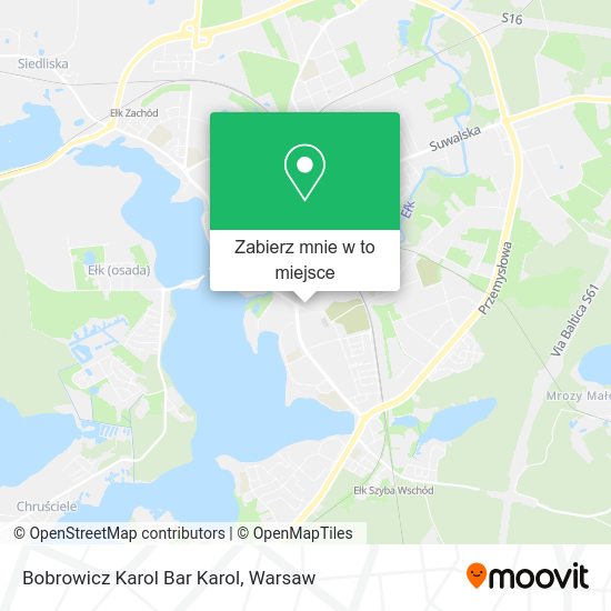 Mapa Bobrowicz Karol Bar Karol