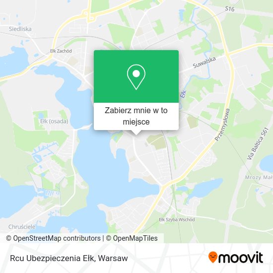 Mapa Rcu Ubezpieczenia Ełk