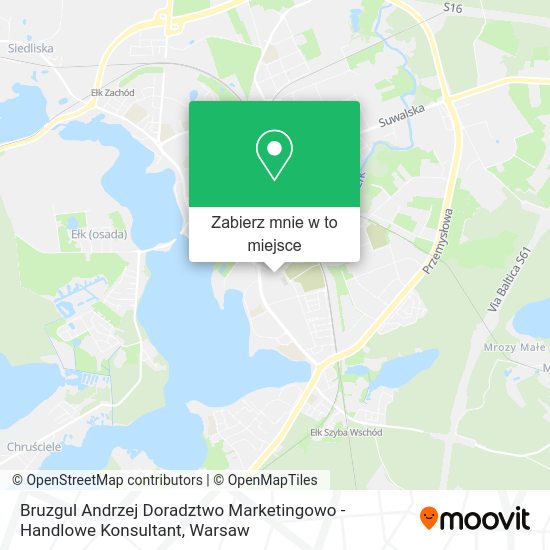 Mapa Bruzgul Andrzej Doradztwo Marketingowo - Handlowe Konsultant