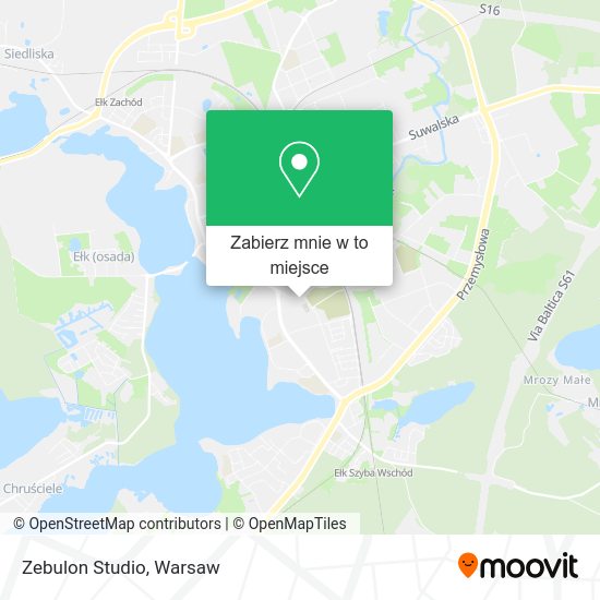 Mapa Zebulon Studio