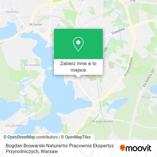 Mapa Bogdan Browarski Naturartis Pracownia Ekspertyz Przyrodniczych