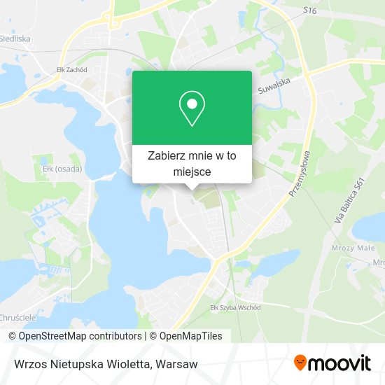 Mapa Wrzos Nietupska Wioletta