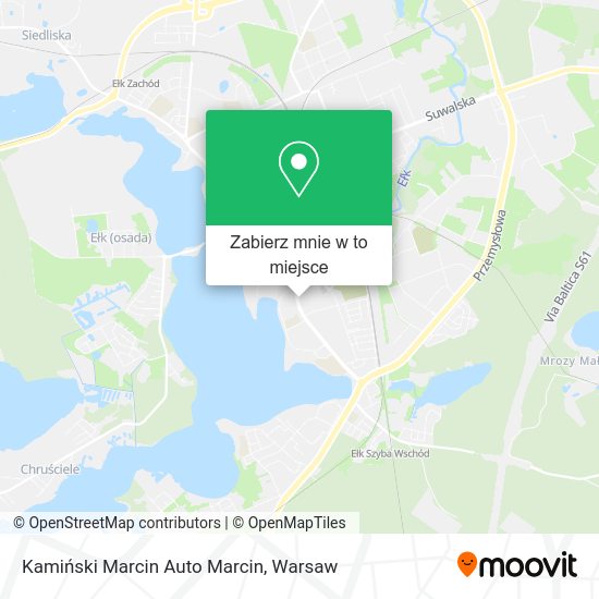 Mapa Kamiński Marcin Auto Marcin