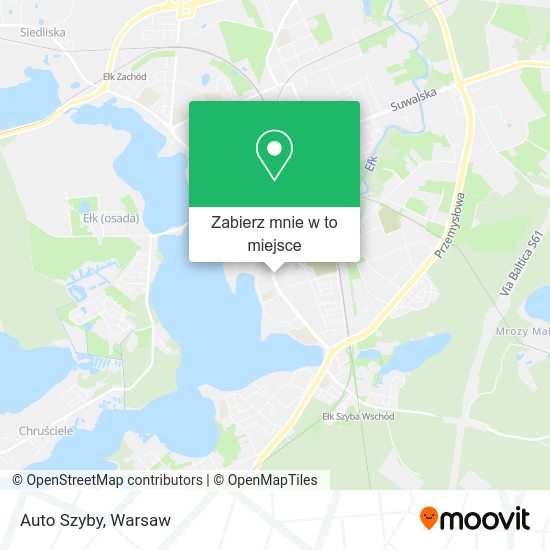 Mapa Auto Szyby