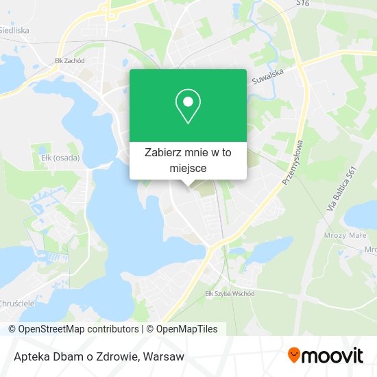 Mapa Apteka Dbam o Zdrowie