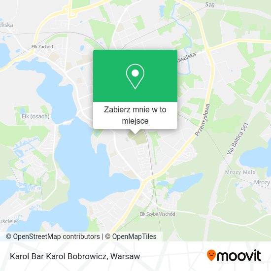 Mapa Karol Bar Karol Bobrowicz