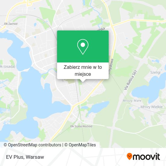 Mapa EV Plus