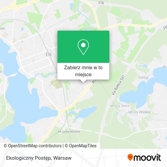 Mapa Ekologiczny Postęp