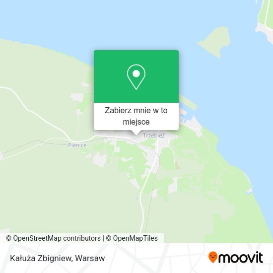 Mapa Kałuża Zbigniew