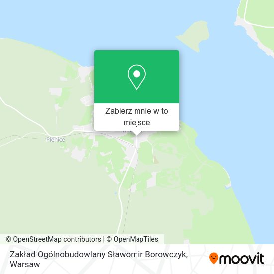 Mapa Zakład Ogólnobudowlany Sławomir Borowczyk