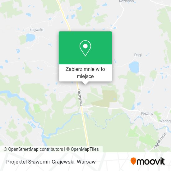 Mapa Projektel Sławomir Grajewski