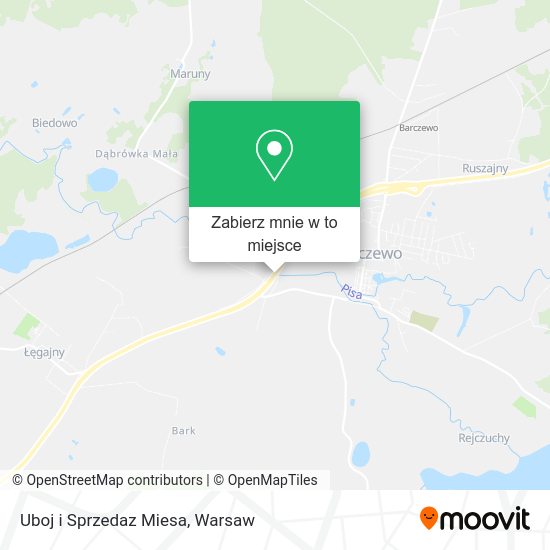 Mapa Uboj i Sprzedaz Miesa