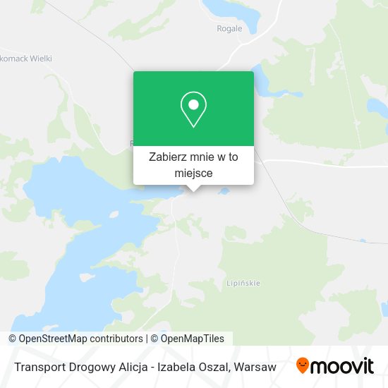 Mapa Transport Drogowy Alicja - Izabela Oszal