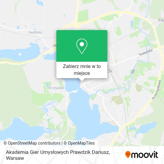 Mapa Akademia Gier Umysłowych Prawdzik Dariusz