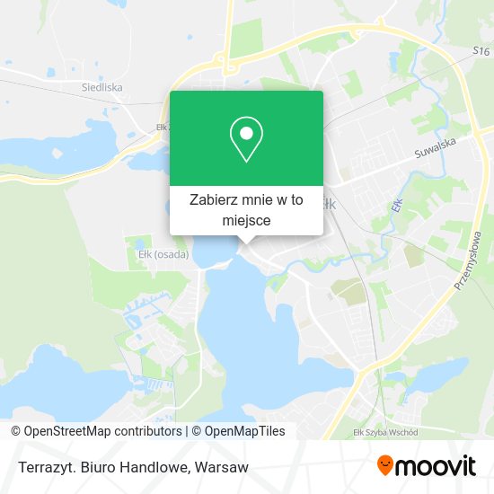 Mapa Terrazyt. Biuro Handlowe